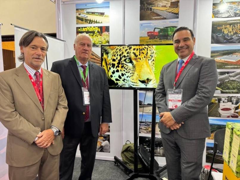 Corrientes se proyecta al mundo: Valdés expuso ante líderes globales en India