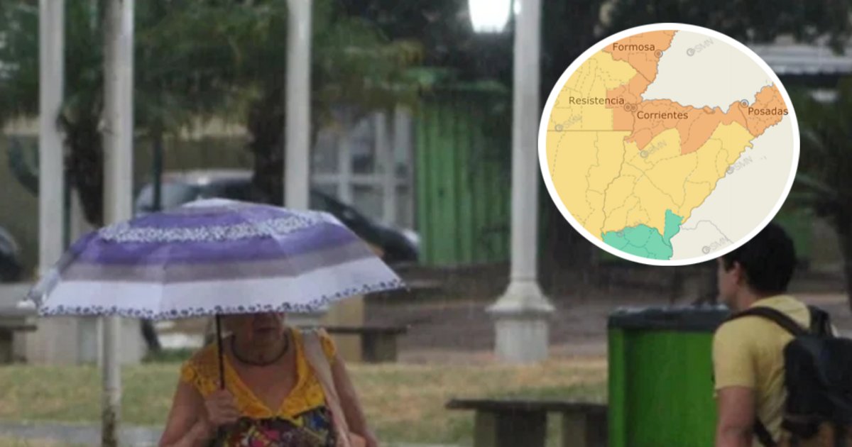 Se mantiene el alerta naranja y amarillo por lluvias y tormentas ...