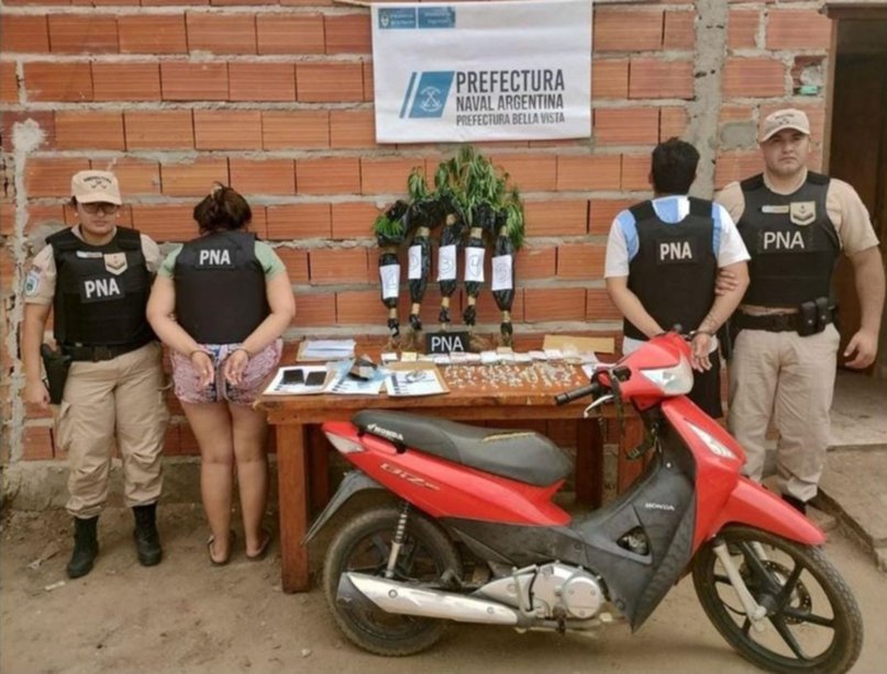 Allanamientos: detienen a 5 personas y secuestran droga en Corrientes