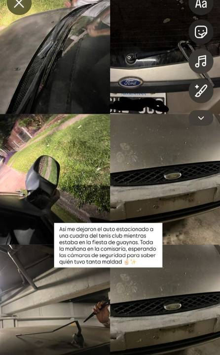 Una mujer destrozó vehículos estacionados en inmediaciones del Corrientes Tenis Club