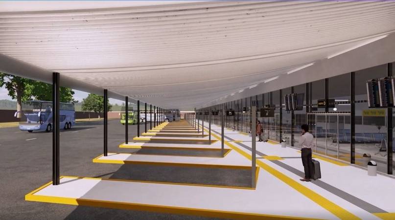 Terminal de ómnibus de Corrientes: presentaron un anteproyecto para modernizar la estación- Terminal de ómnibus de Corrientes: presentaron un anteproyecto para modernizar la estación
