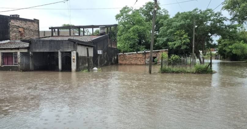 Tras cuatro días de temporal en San Luis del Palmar, la cifra llega a 240 evacuados