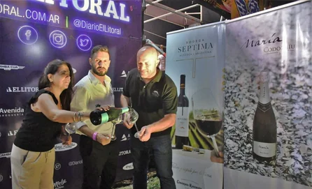 Degustación de Bodega Séptima en el Palco de El Litoral