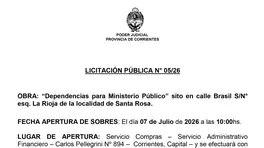 LICITACIÓN PÚBLICA N°05/26 anuncio N° 0